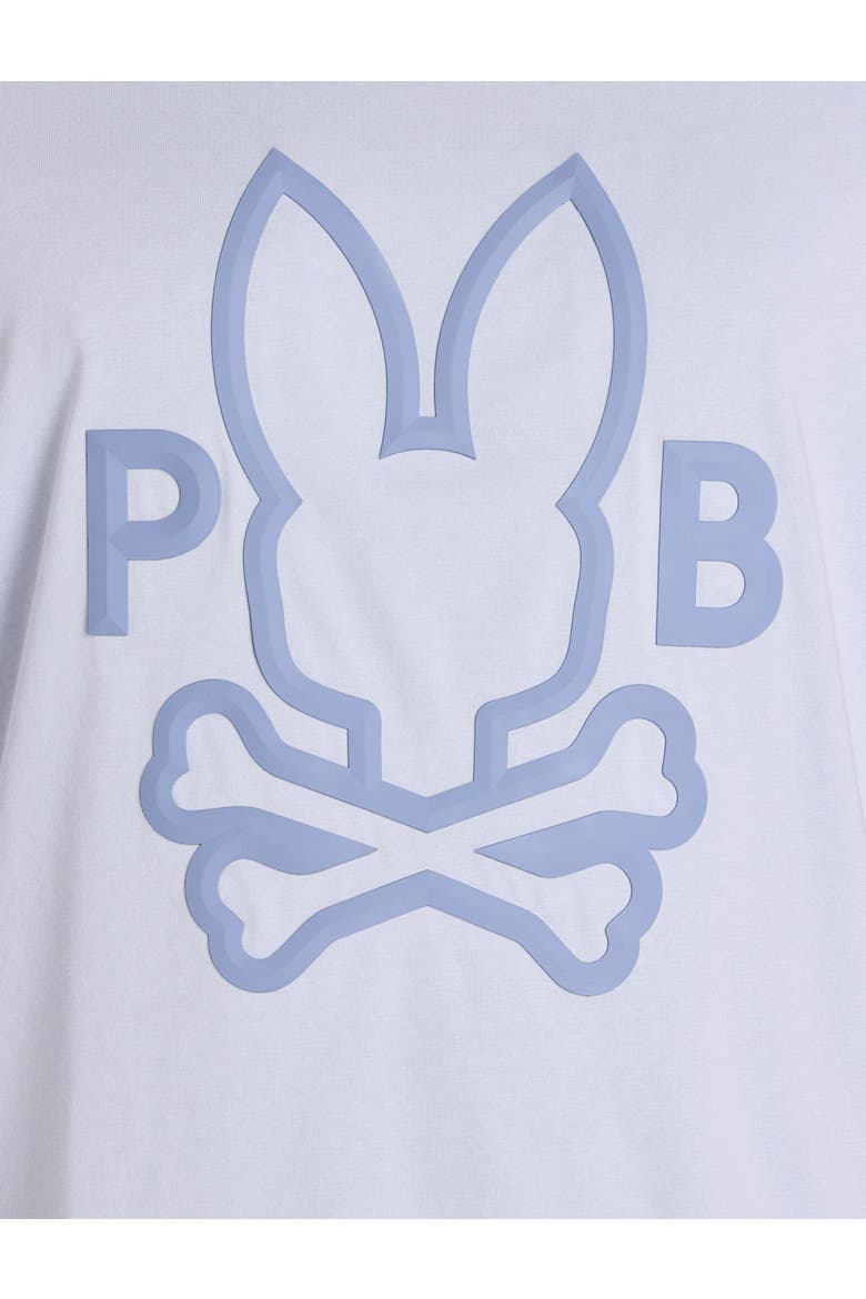 Big & Tall Chris Graphic Tee, Alternate, color, ZEN BLUE