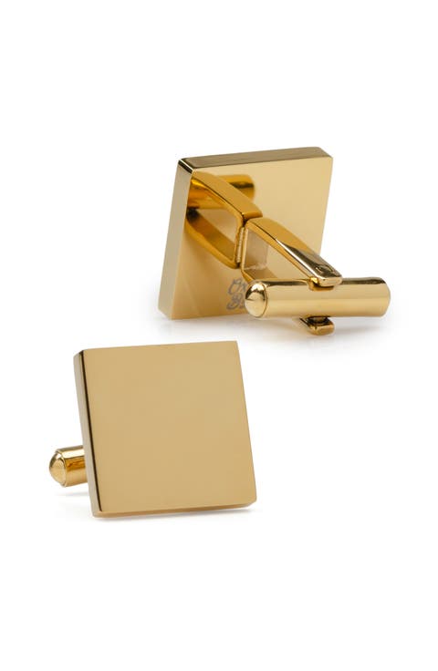 Engravable Square Cuff Links