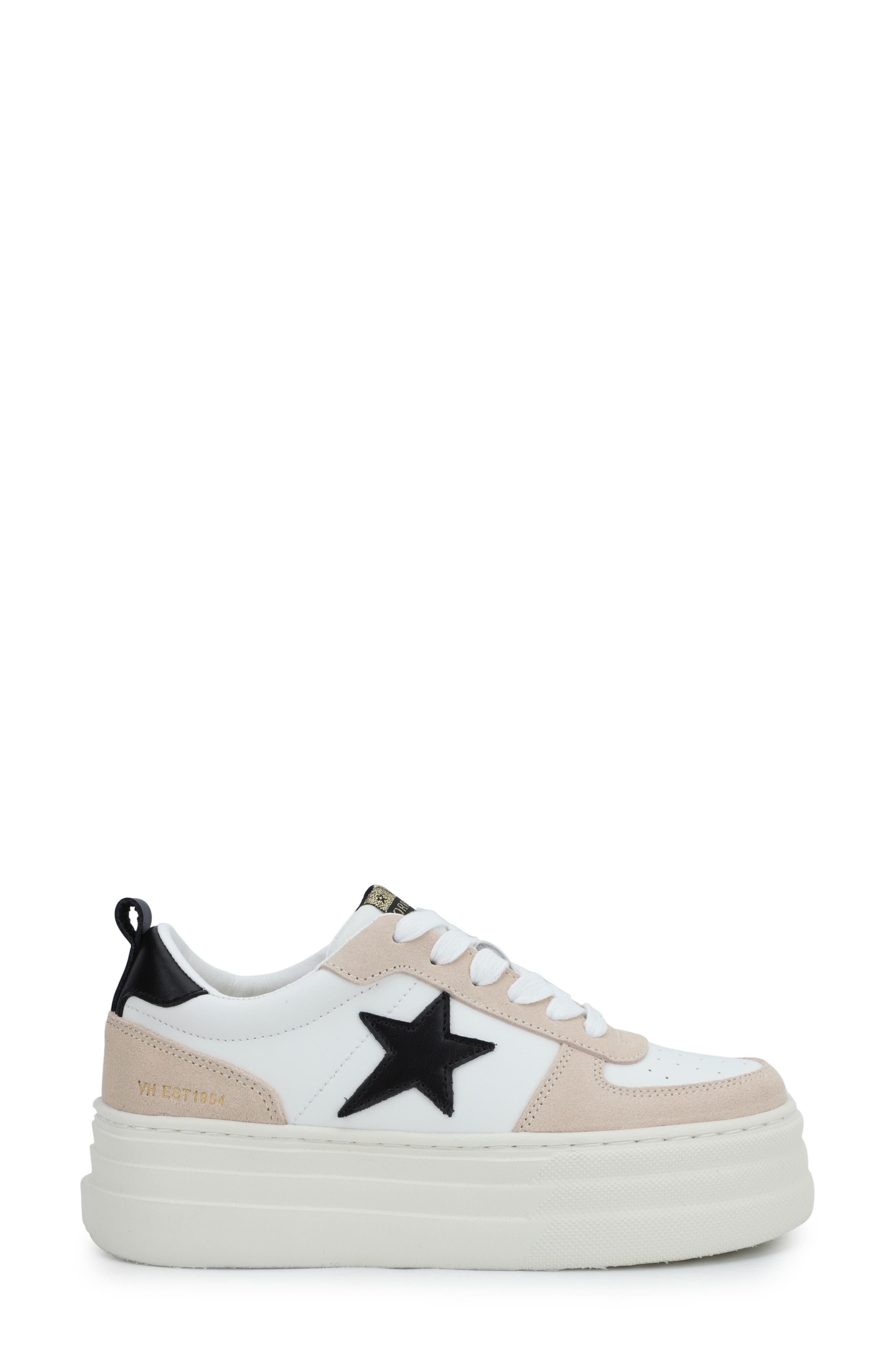 Platform Sneaker, Alternate, color, GREY/ BLACK