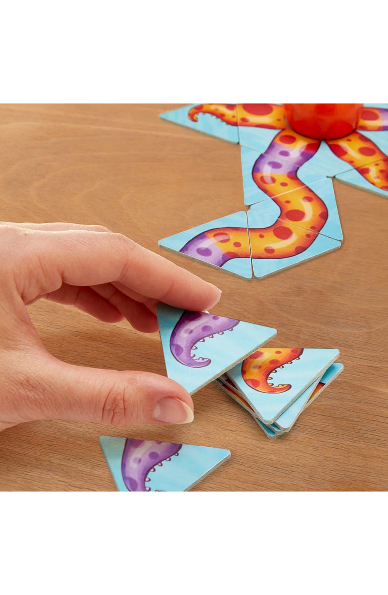 HABA Hello Hello Kalamario Ages 4+ Fun Octopus Toy Board Game for Kids and Puzzle Games - Family Games for Family Game Night and Classroom Games, Alternate, color, Yellow Multi