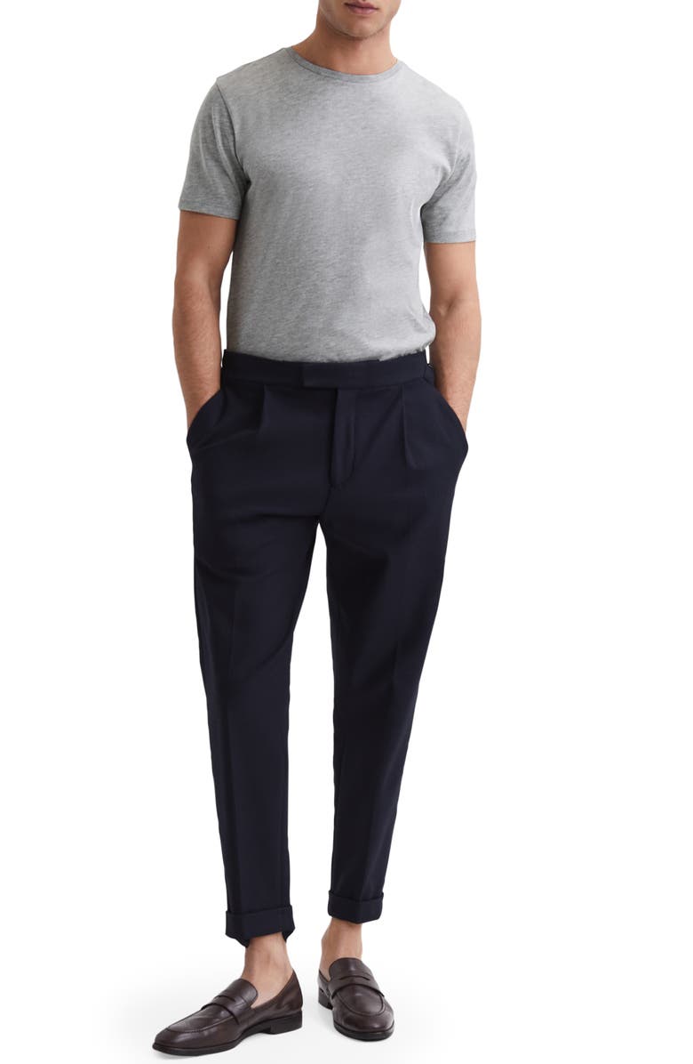 Reiss Bless Marl T-Shirt, Alternate, color, Grey Marl