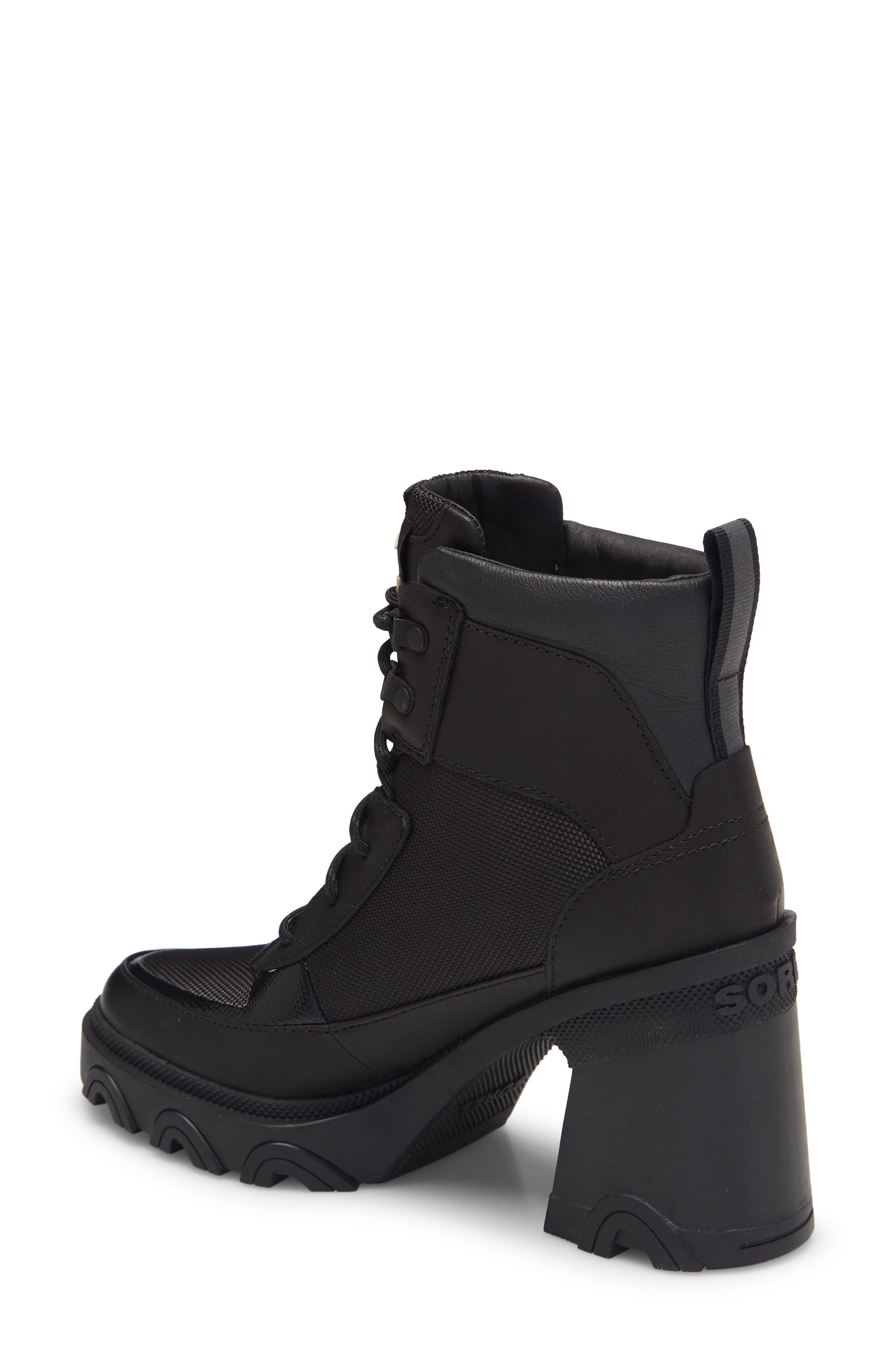 SOREL Brex Waterproof Bootie, Alternate, color, Black Black