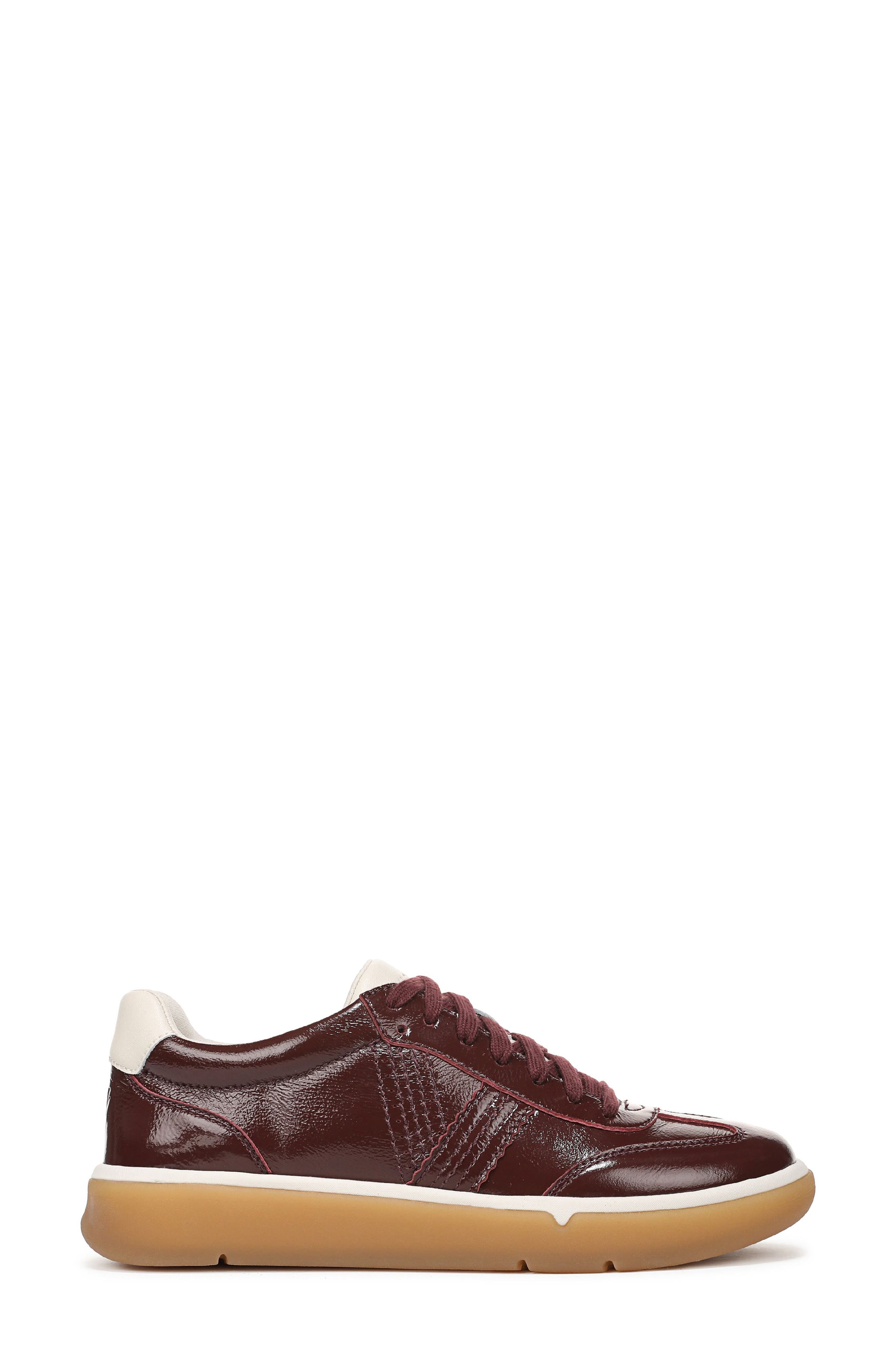 City Walk Sneaker, Alternate, color, REDWOOD WINE LEATHER