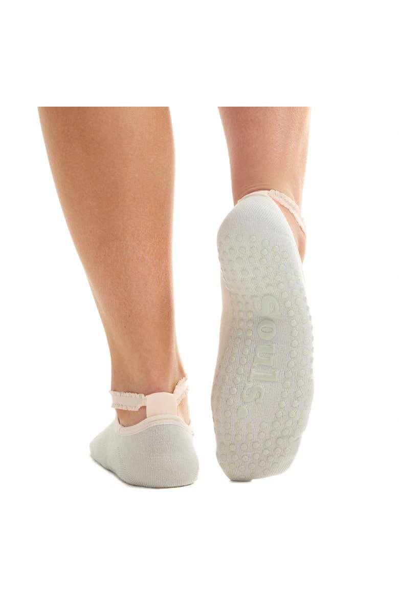 Souls. Grey Ballet Grip Socks, Alternate, color, Grey