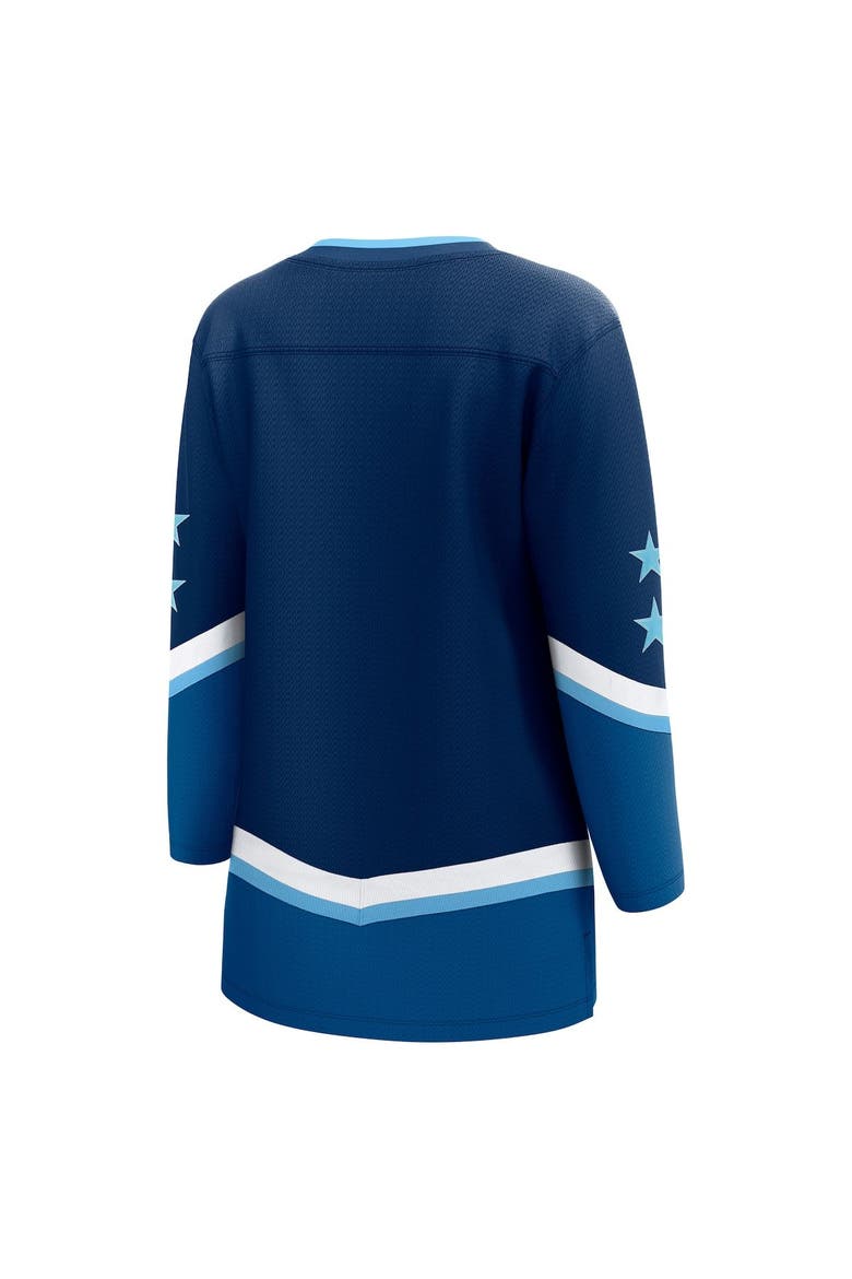Women's Fanatics Branded Blue 2022 NHL All-Star Game Western Conference Breakaway Jersey, Alternate, color, Blue