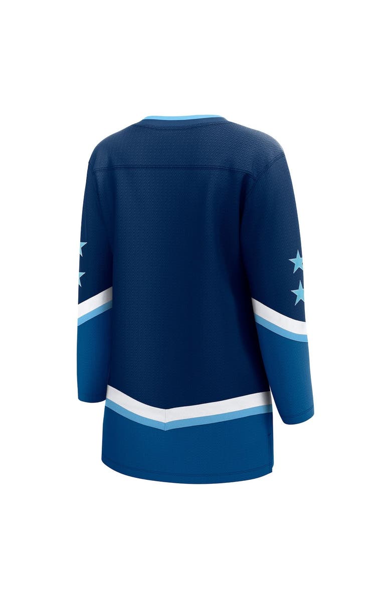 FANATICS Women's Fanatics Branded Blue 2022 NHL All-Star Game Western Conference Breakaway Jersey, Alternate, color,