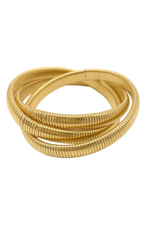 Omega Chain Triplet Bracelet