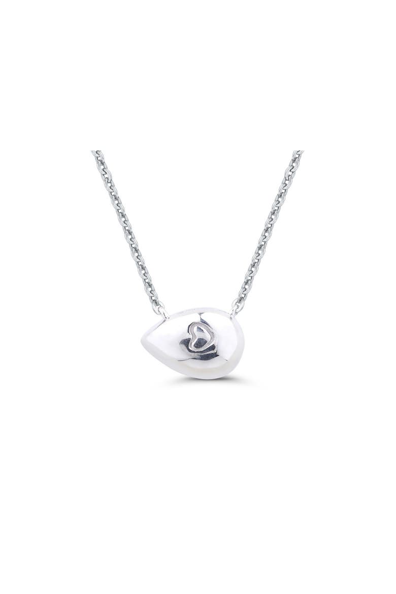 Perfect-Pear Pendant, Alternate, color, Silver