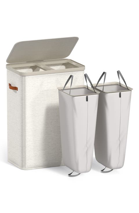 2-Compartment Laundry Hamper