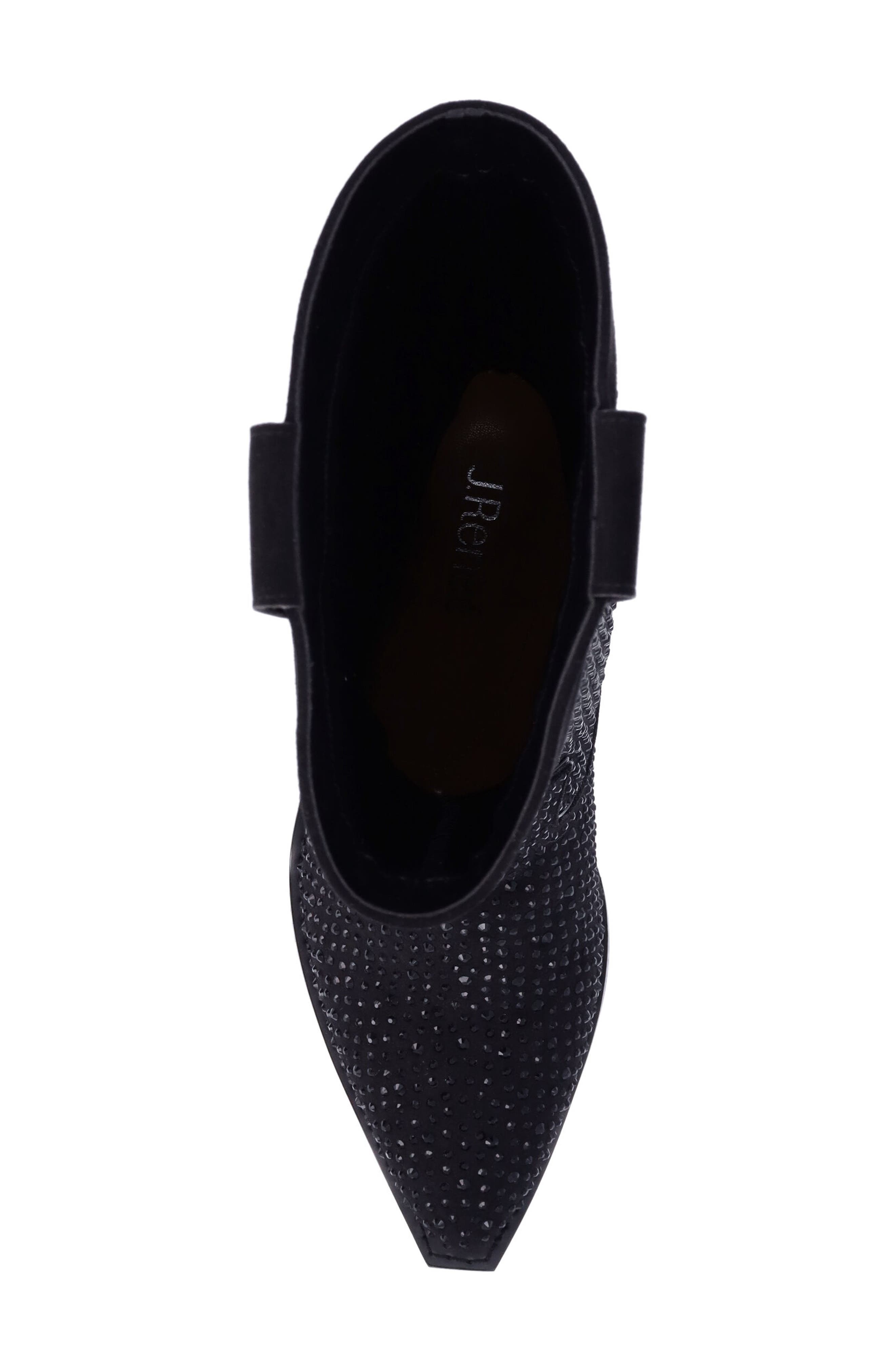 J. Reneé Laylani Pointed Toe Western Boot, Alternate, color, Black