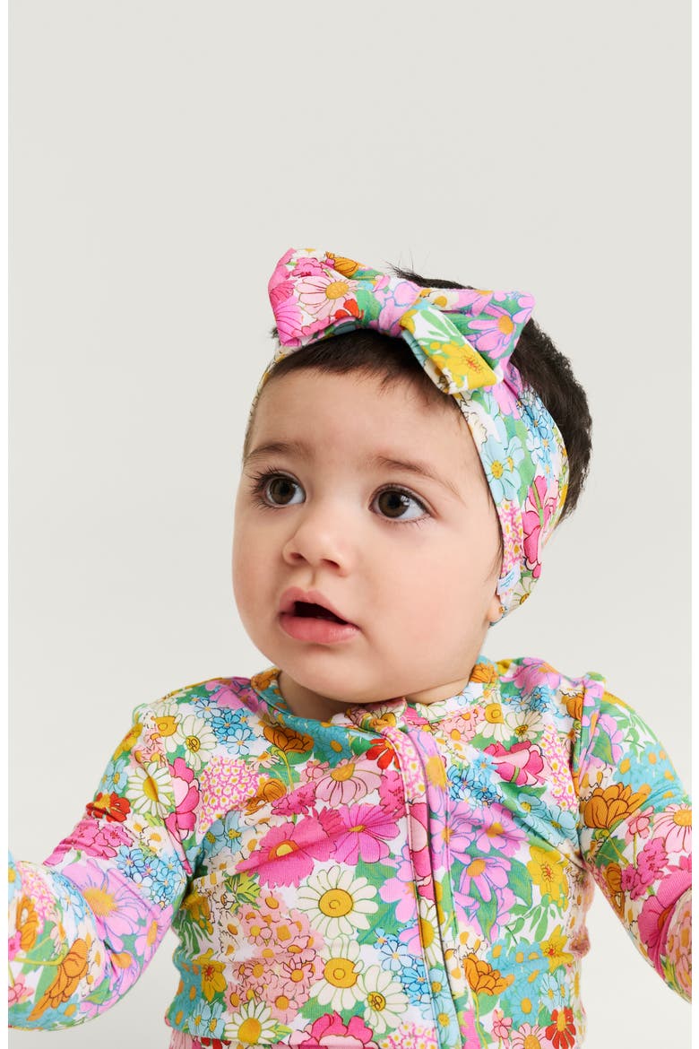 Print Convertible Footie, Alternate, color, PINK