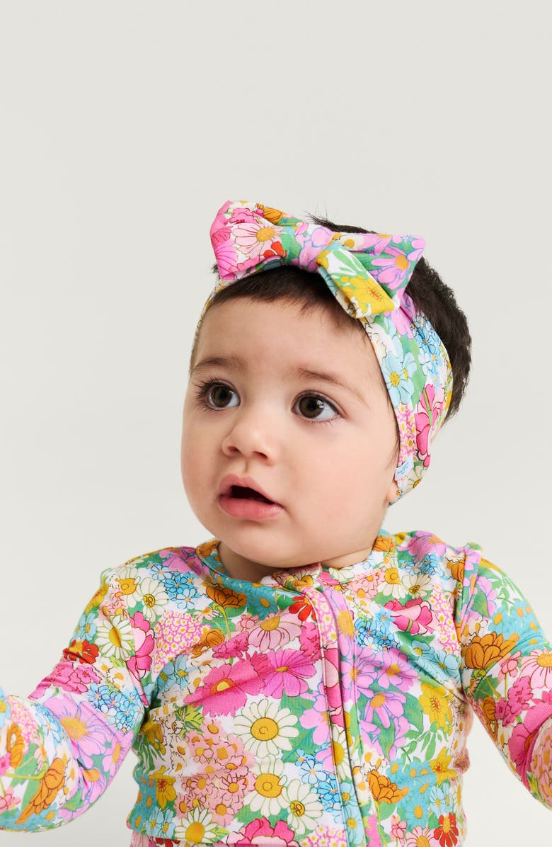 Posh Peanut Print Convertible Footie, Alternate, color, Pink