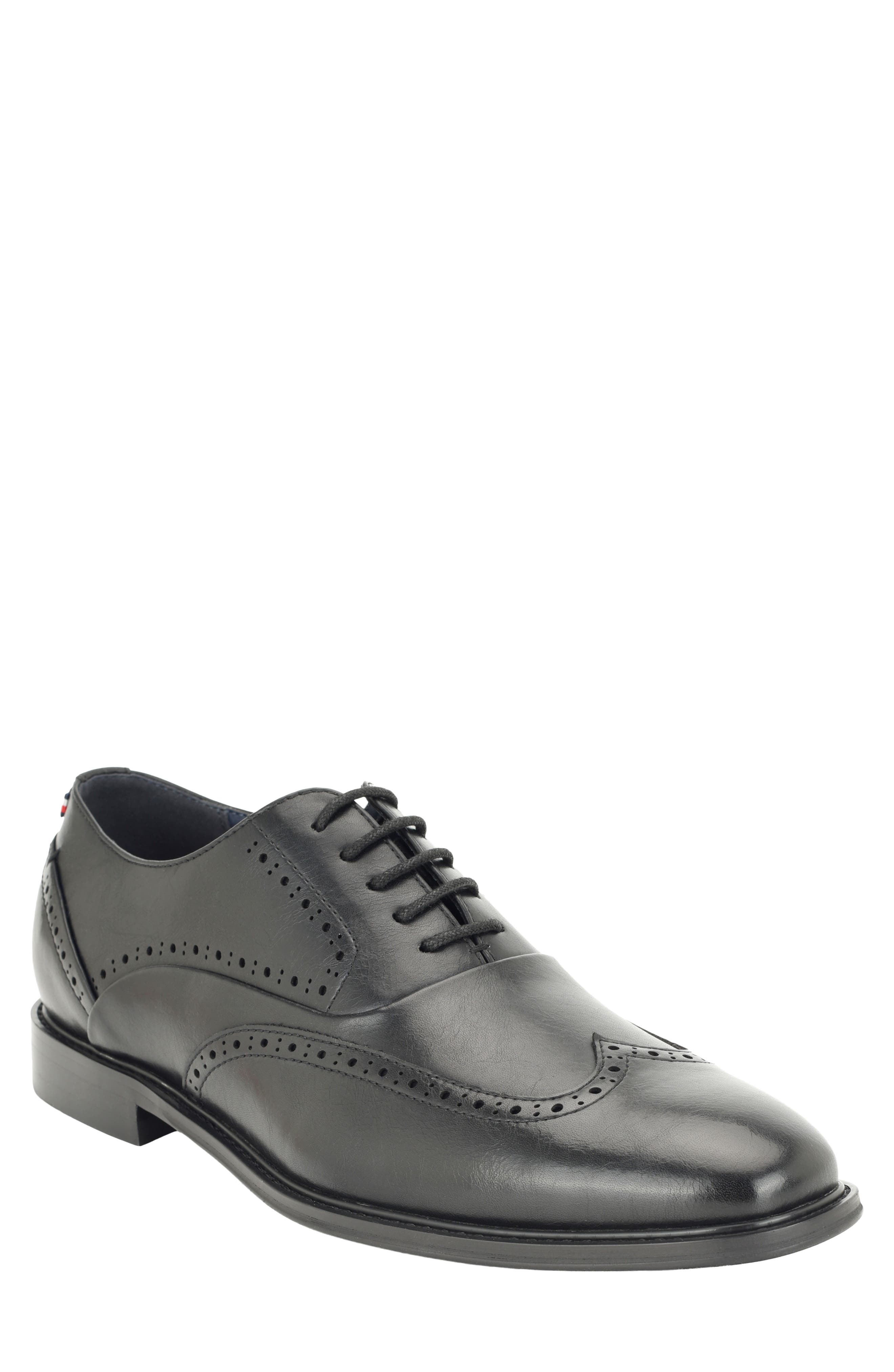 Cohan Faux Leather Wingtip Oxford