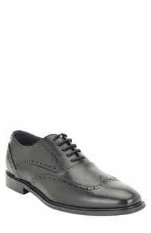 Cohan Faux Leather Wingtip Oxford