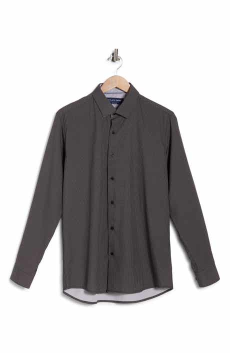 DYLAN PARK Slim Fit Performance 4-Way Stretch Dress Shirt