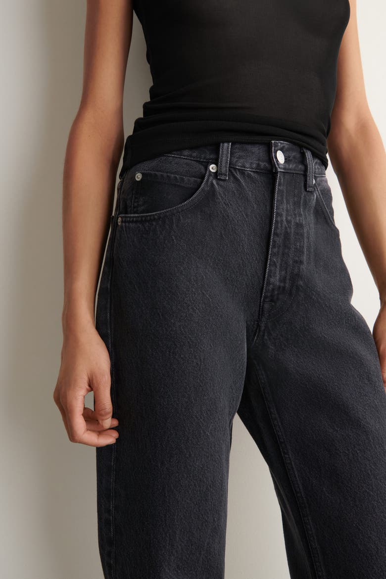 Valley Bootcut Jeans, Alternate, color, BLACK