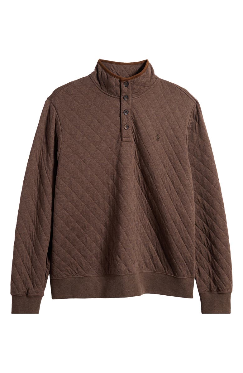 Polo Ralph Lauren Quilted Cotton Sweatshirt, Main, color, 