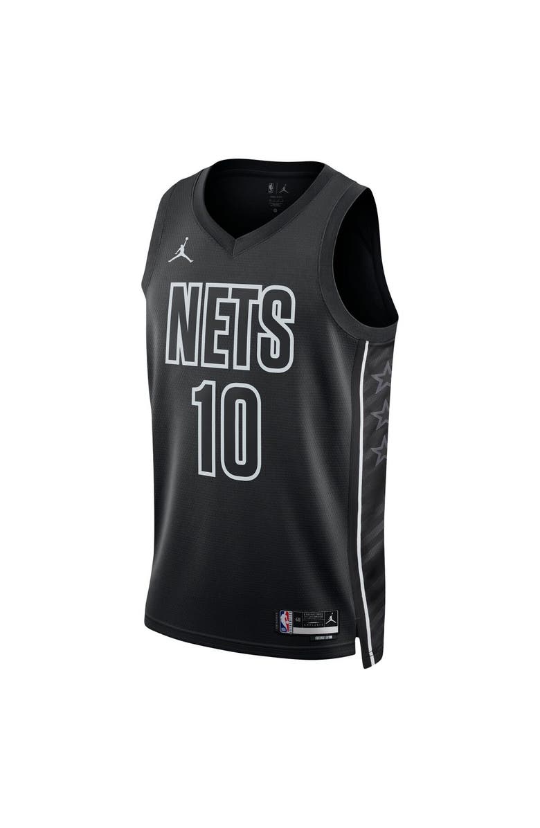 Jordan Brand Unisex Jordan Brand Ben Simmons Black Brooklyn Nets Swingman Jersey - Statement Edition, Alternate, color, 