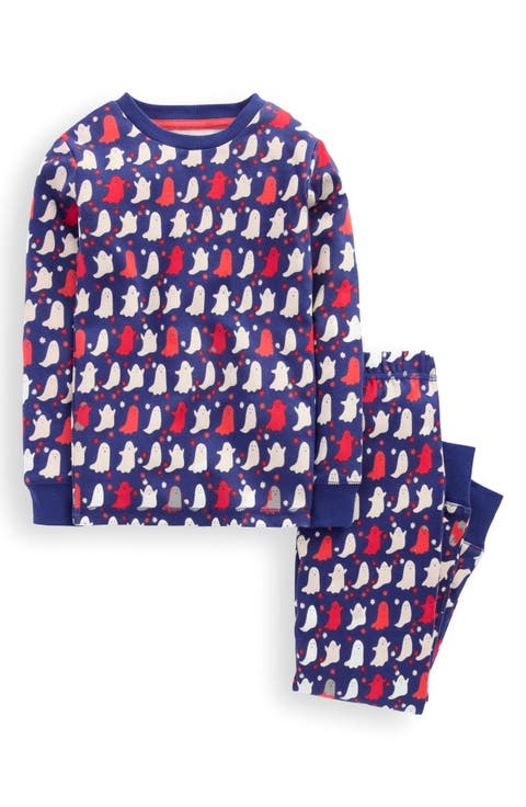 Kids' Halloween Print Glow in the Dark Fitted Two-Piece Pajamas (Toddler, Little Kid & Big Kid)