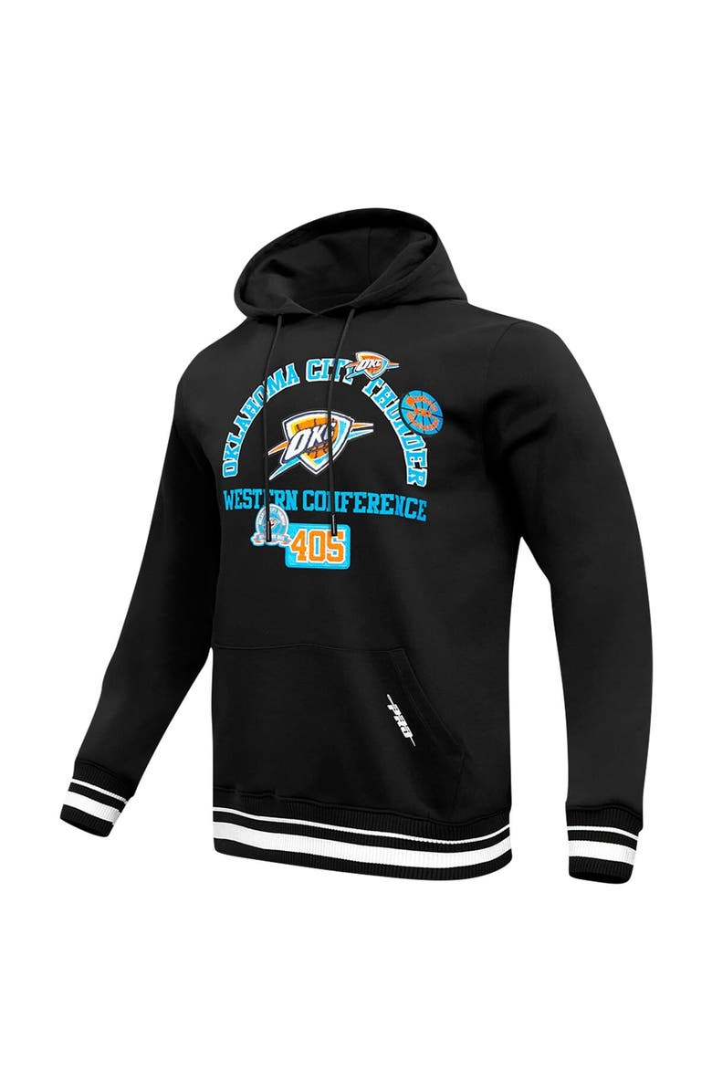 PRO STANDARD Men's Pro Standard Black Oklahoma City Thunder Area Code Pullover Hoodie, Alternate, color, Black