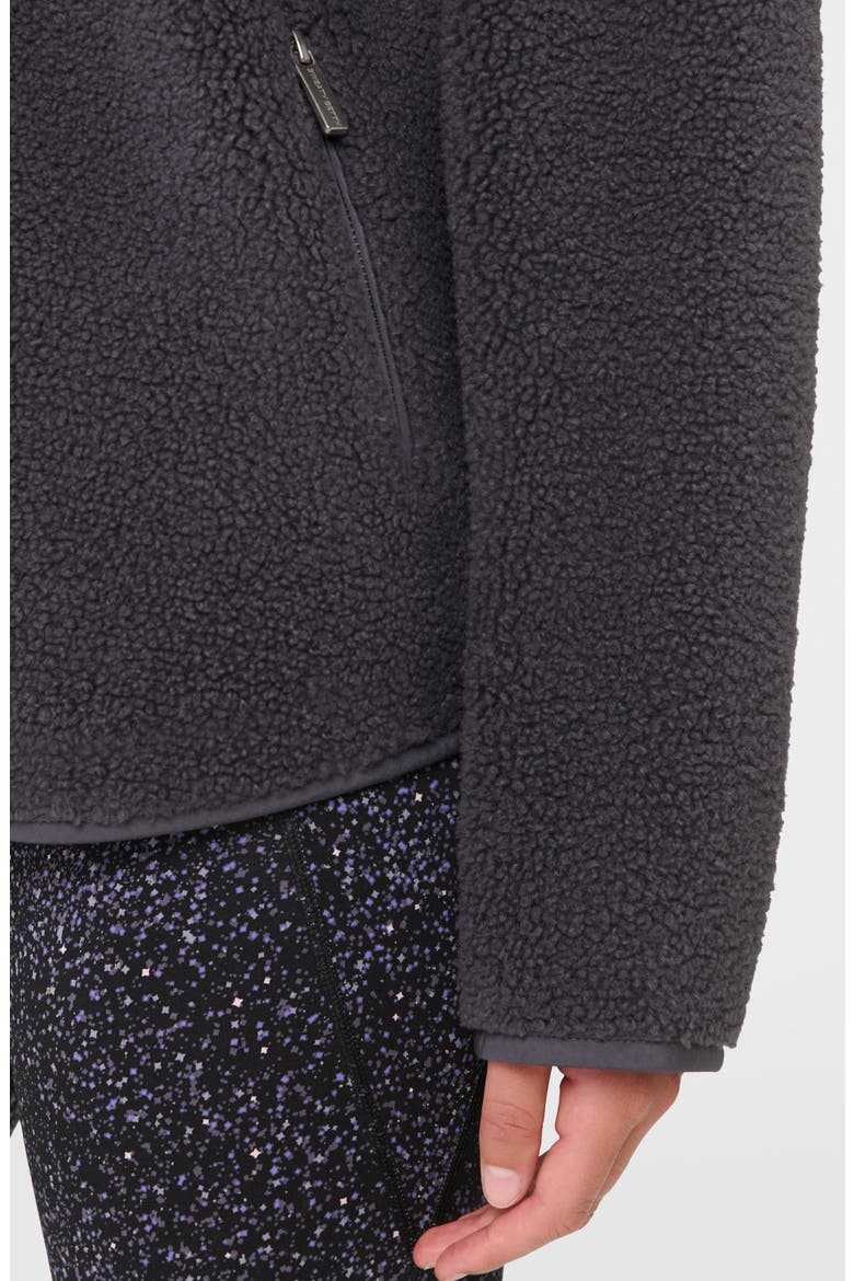 New Plush Fleece Zip Jacket, Alternate, color, NEBULA BLUE