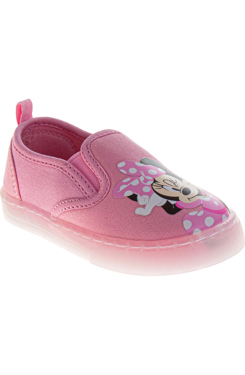 JOSMO x Disney<sup>®</sup> Kids' Minnie Mouse Mismatched Slip-On Sneaker, Alternate, color,