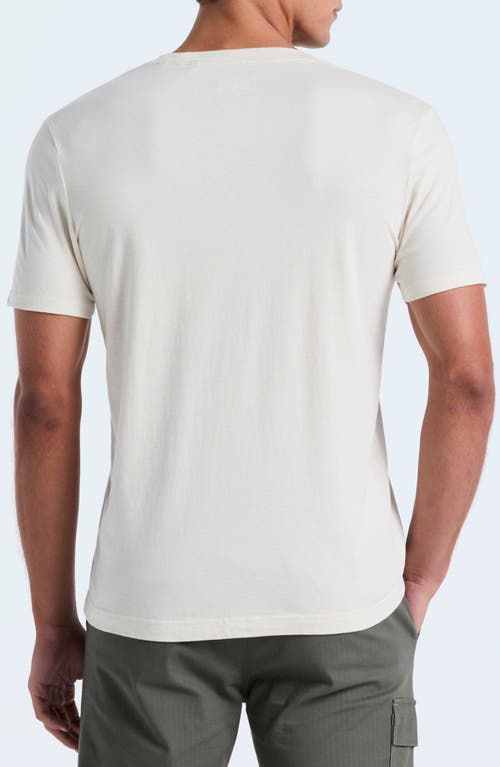 Original Penguin Flocked Graphic T-shirt In White