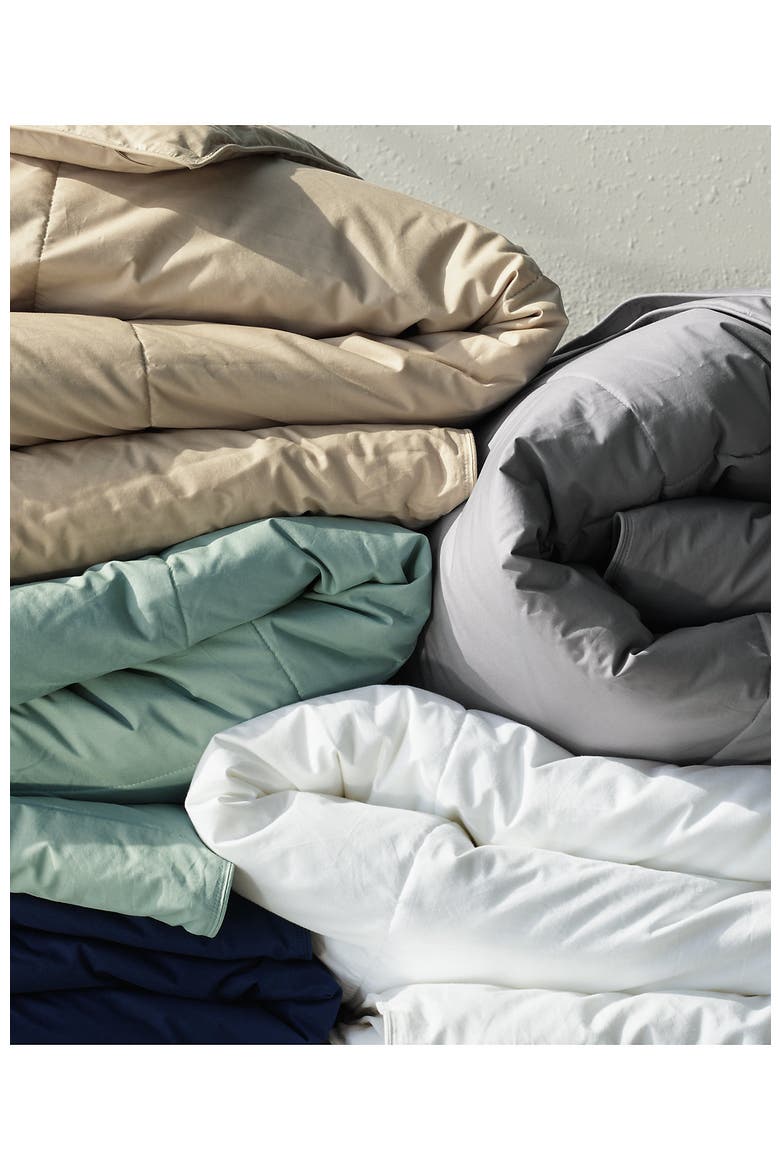 Pureloft Synthetic Down Comforter, Alternate, color, Deep Sea Navy