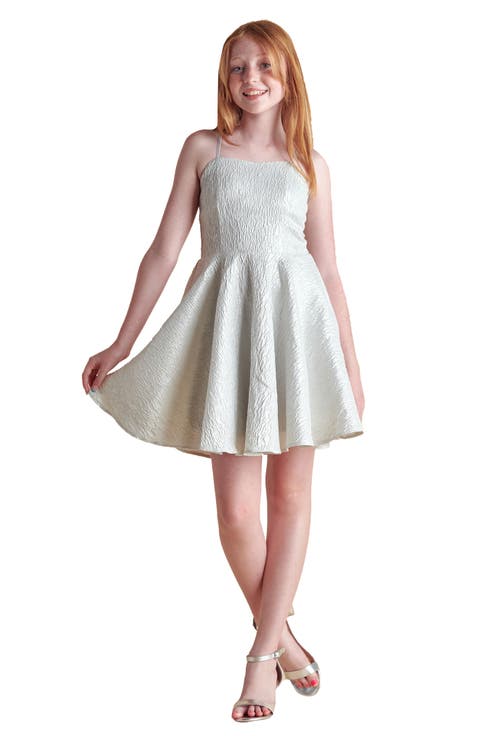 Fit and Flare Party Dress in Longer Length