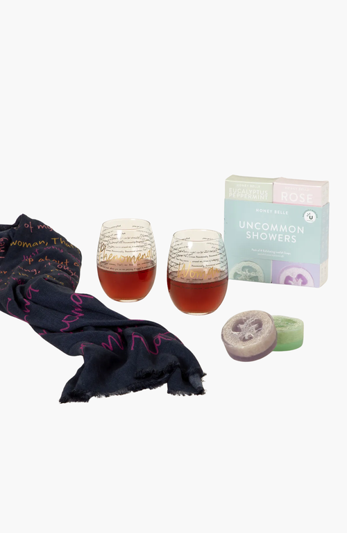 Uncommon Goods Phenomenal Woman Gift Set In Multicolor