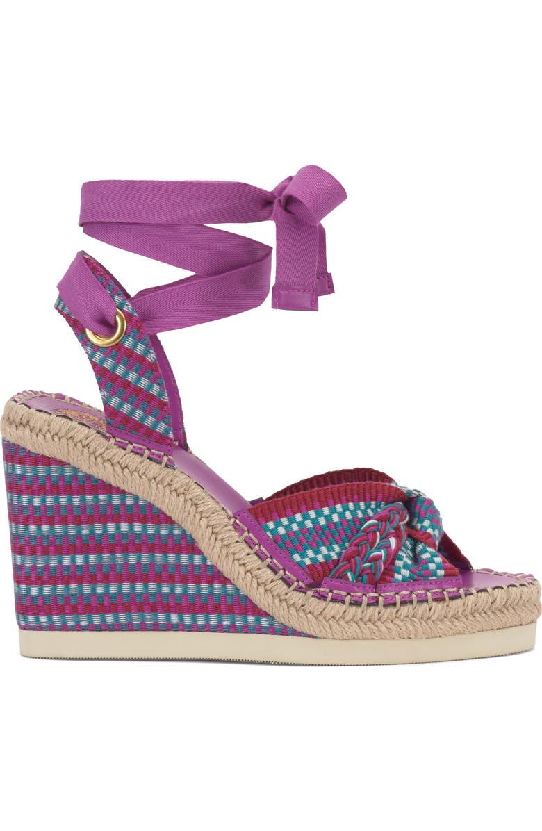 Vince Camuto Bealie Platform Wedge Sandal, Alternate, color, Orchid Multi