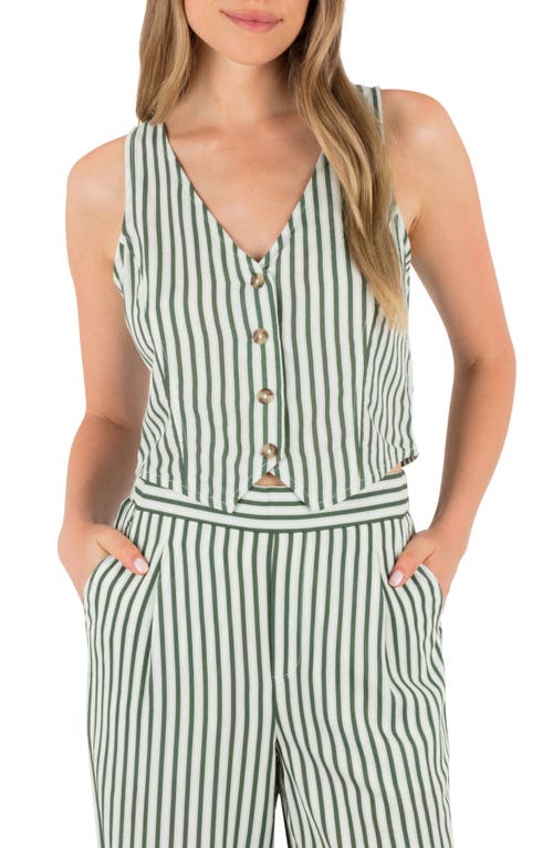 Hurley Roadside Stripe Vest In Multi