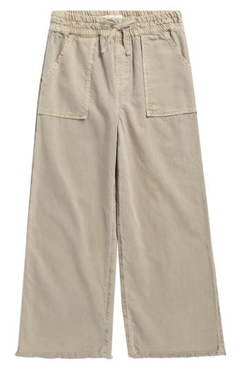 O'neill Kids' Kylas Wide Leg Pants In Green