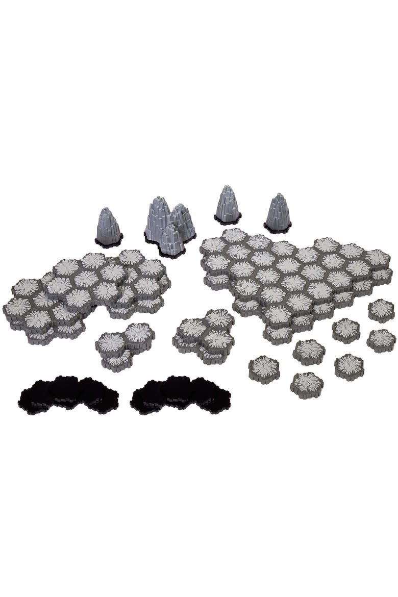Heroscape, The Caverns of Valhalla Terrain Expansion, Alternate, color, Multicolored
