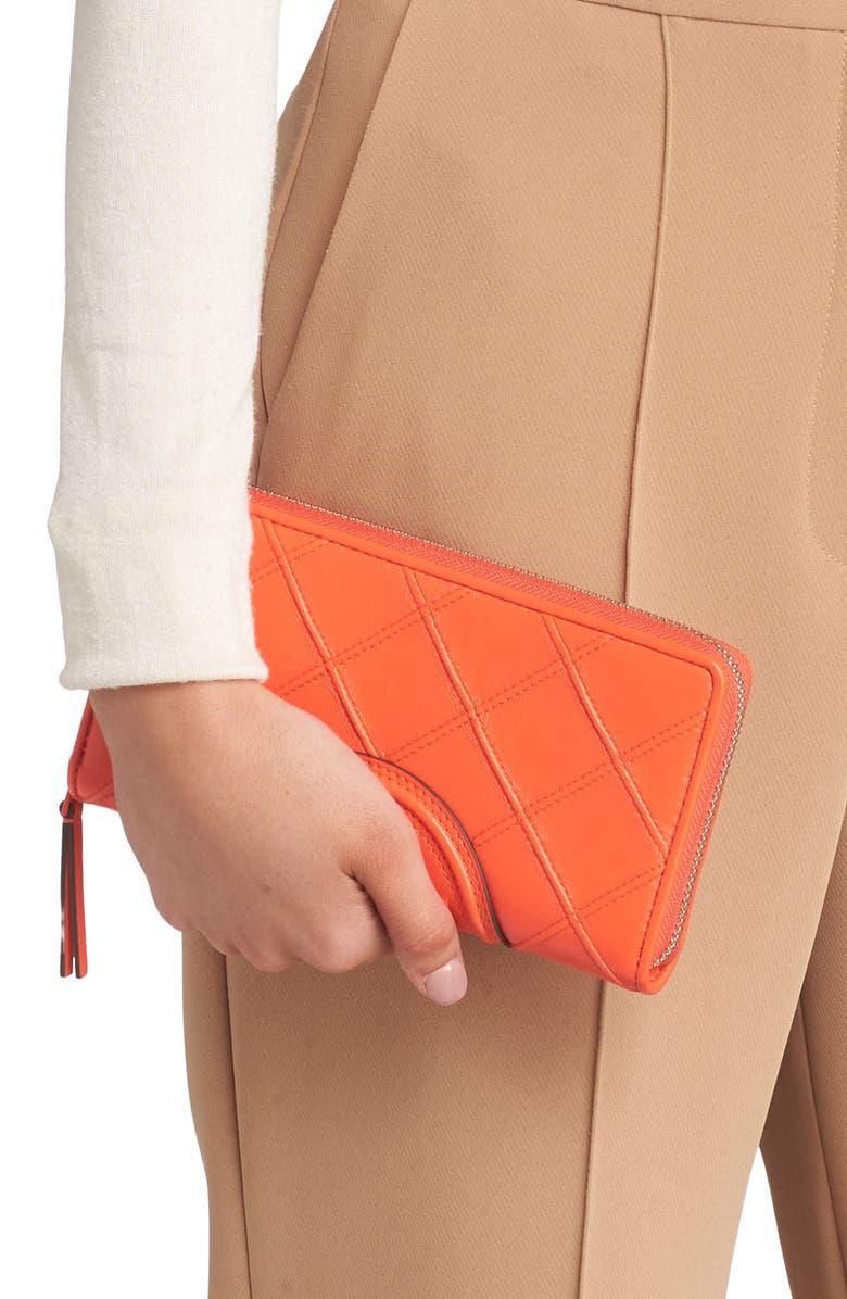 Tory Burch Fleming Soft Continental Wallet, Alternate, color,