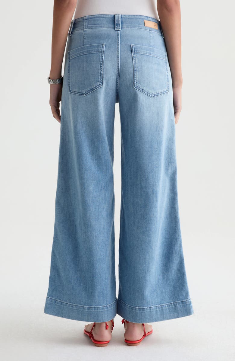 AG Stella Ankle Wide Leg Trouser Jeans, Alternate, color, Flight