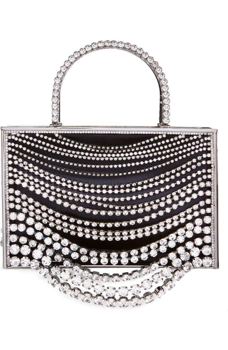 Benedetta Bruzziches Giulietta degli Spiriti Crystal Embellished Minaudière, Main, color,