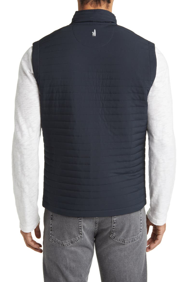 Crosswind Quilted Performance Vest, Alternate, color, BLACK