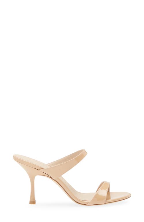 Stuart Weitzman Nudist Metallic Slide Sandal