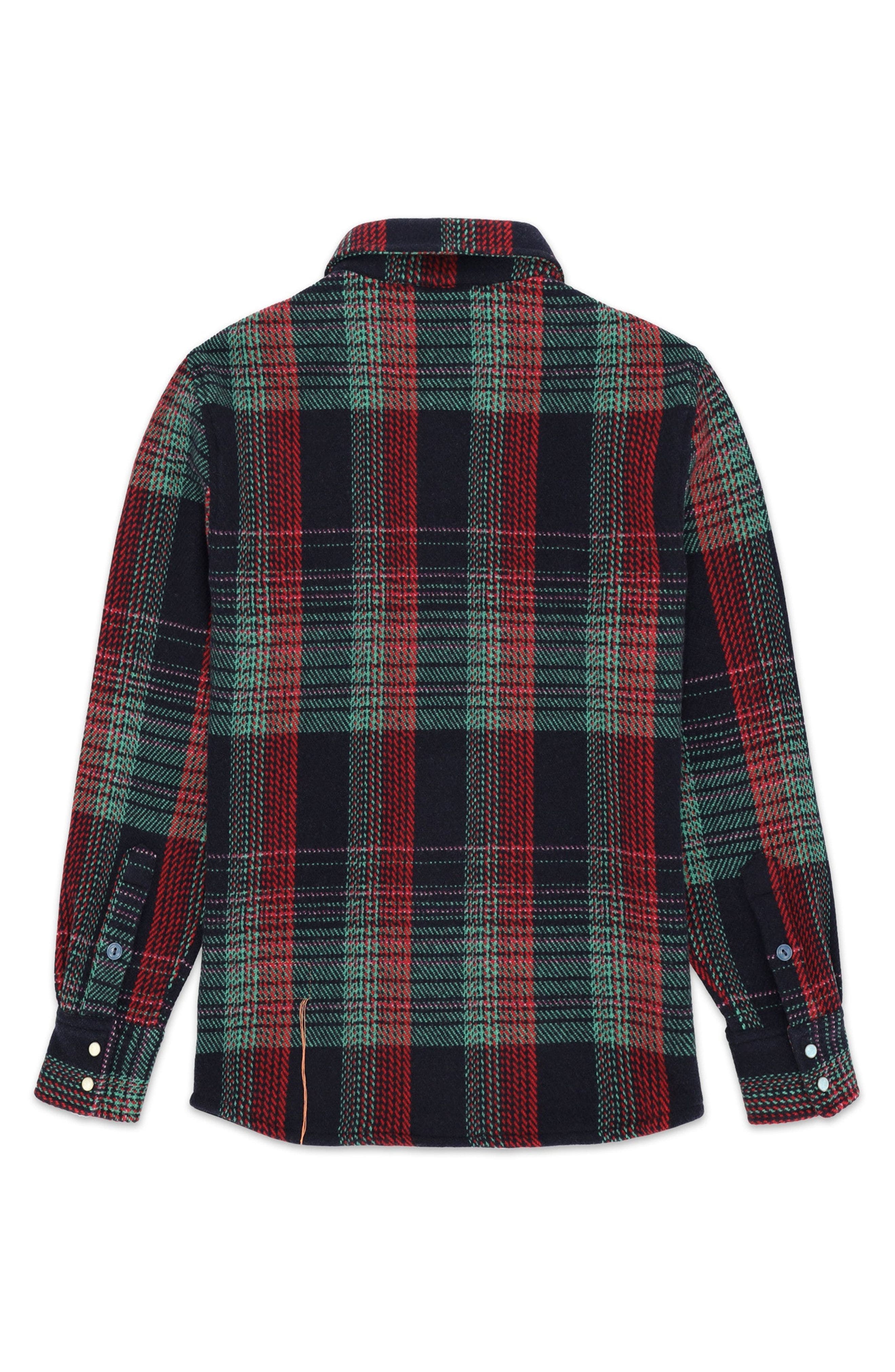 Plaid Cashmere Overshirt - image 2