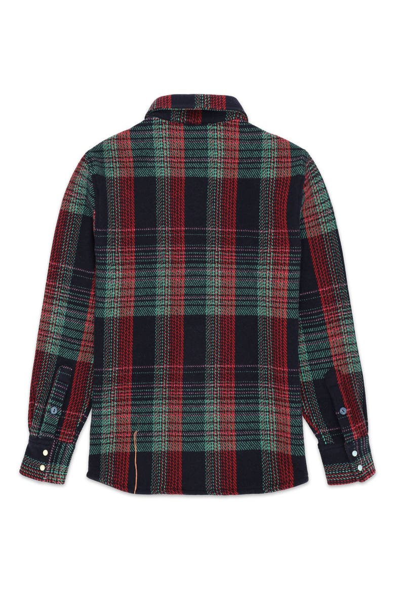 Plaid Cashmere Overshirt, Alternate, color, Multicolor