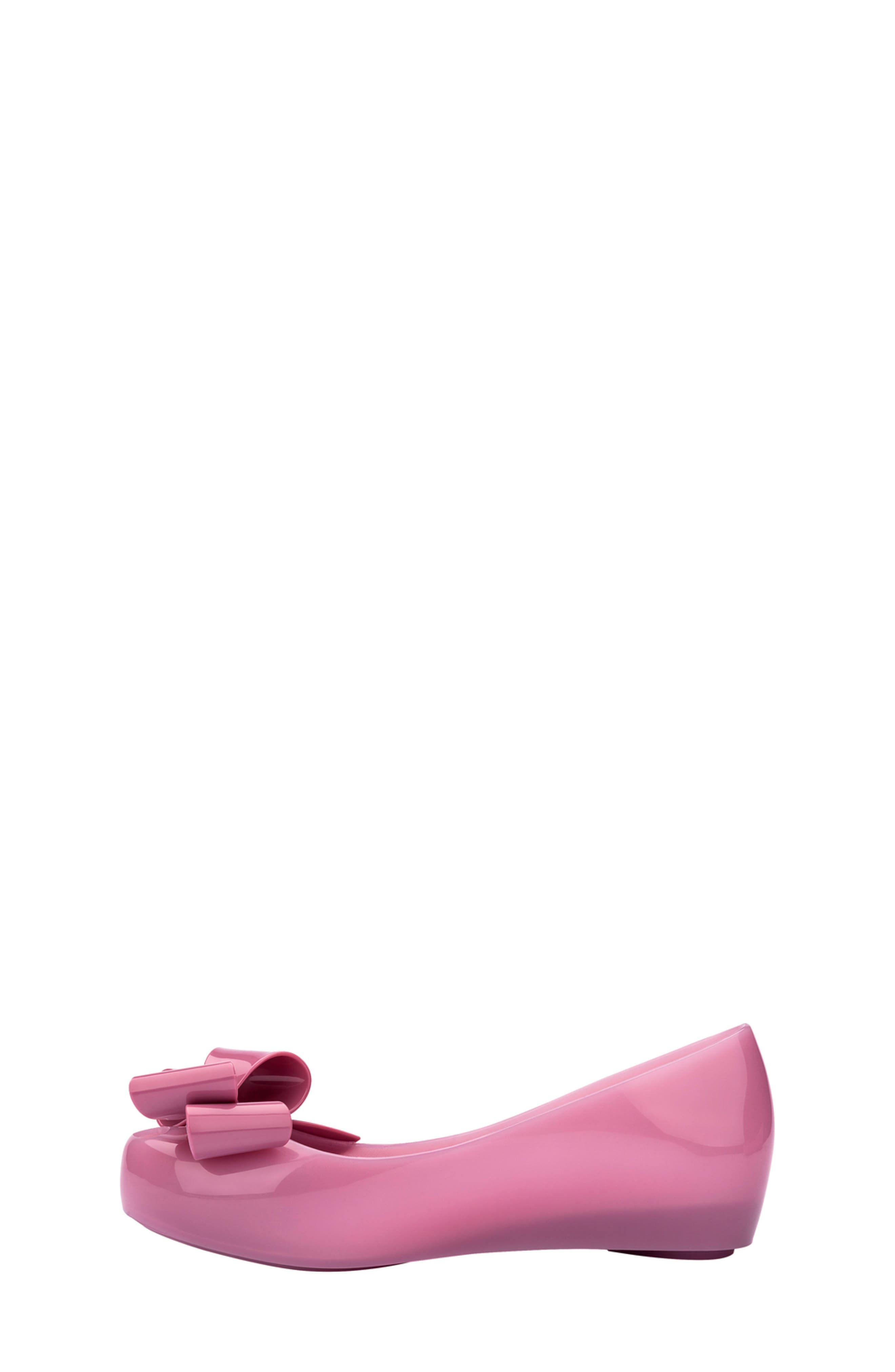 Mini Melissa Kids' Ultragirl Classic Flat, Alternate, color, Lilac