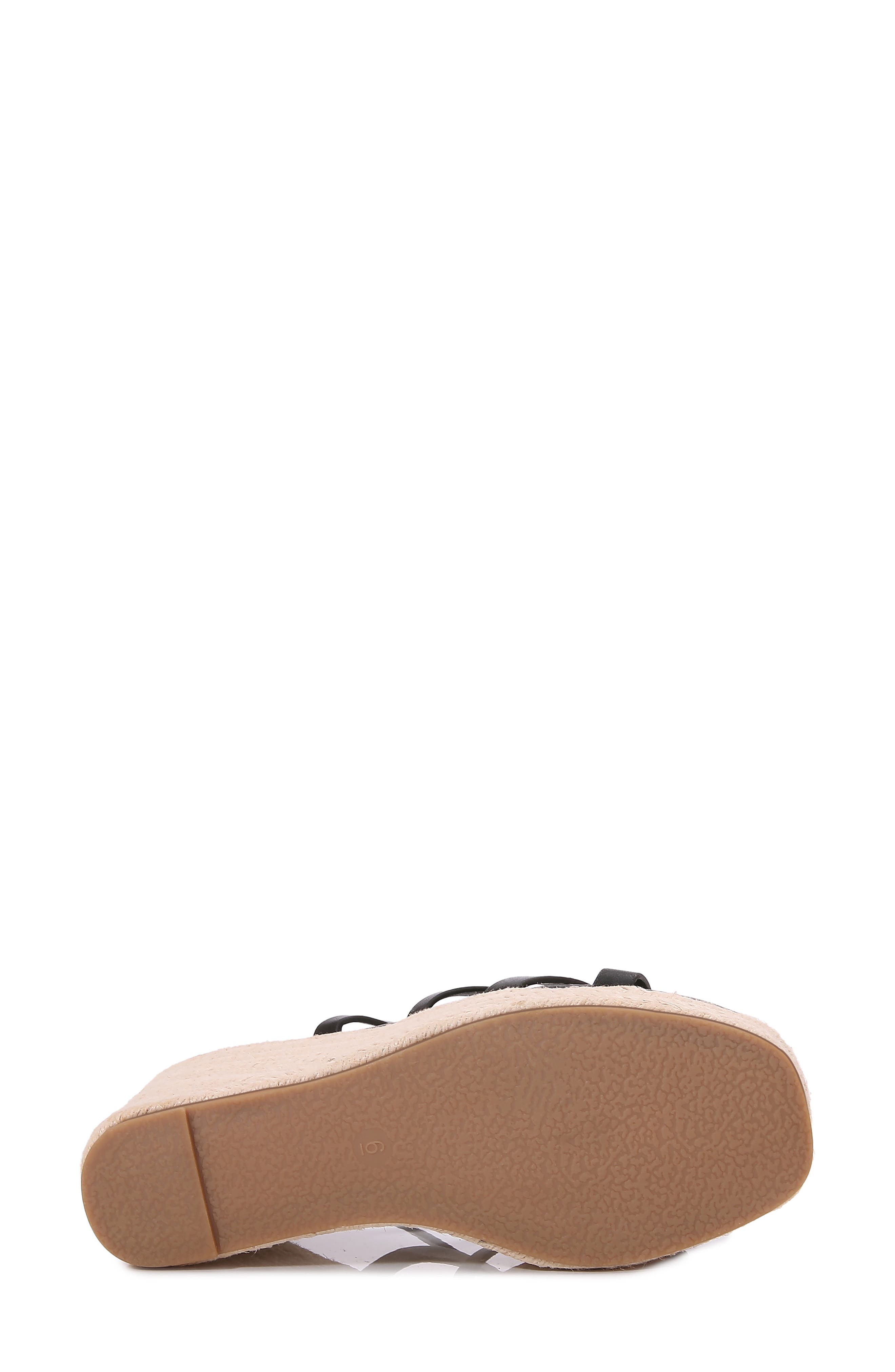 BERNESS Rhiannon Platform Espadrille Wedge Sandal, Alternate, color, 