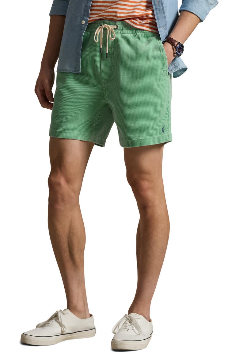 Prepster Corduroy Shorts, Main, color, CELADON
