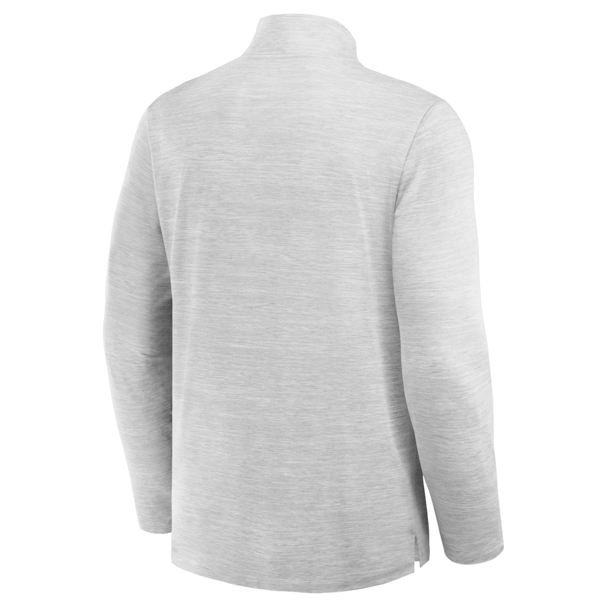 Men's Fanatics Heather Gray Los Angeles Rams Clutch Quarter-Zip Pullover, Alternate, color, Heather Gray