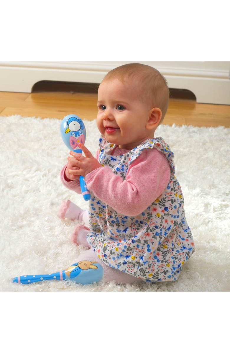 ORANGE TREE TOYS Peter Rabbit Maraca Set, Music Development Toy, Toddler, Alternate, color, Multicolored