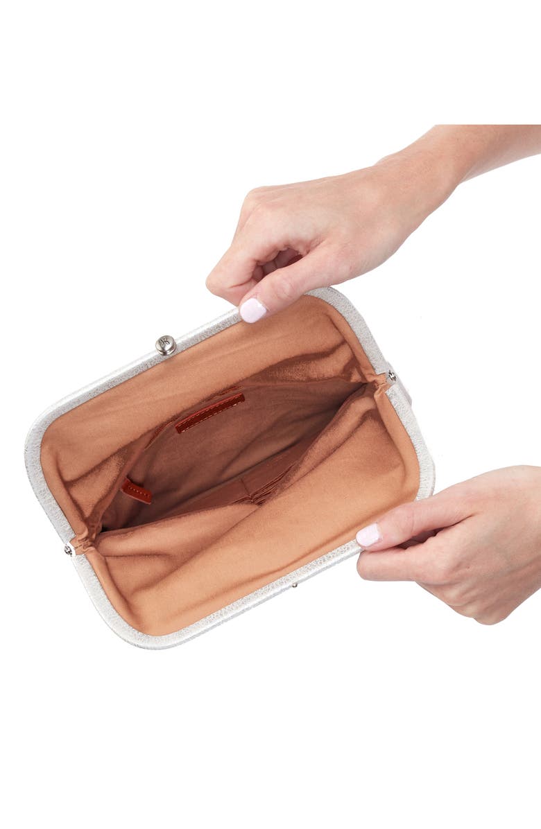 HOBO Lauren Leather Wristlet, Alternate, color, 