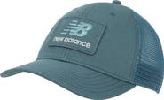 New Balance NB Stacked Patch Logo Trucker Hat