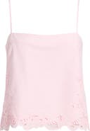 WAYF x Hannah Lovey Porter Lola Embroidered Detail Cotton Camisole