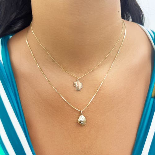 The Lovery Fine Jewelry Mini Gold Seashell Charm In Gold